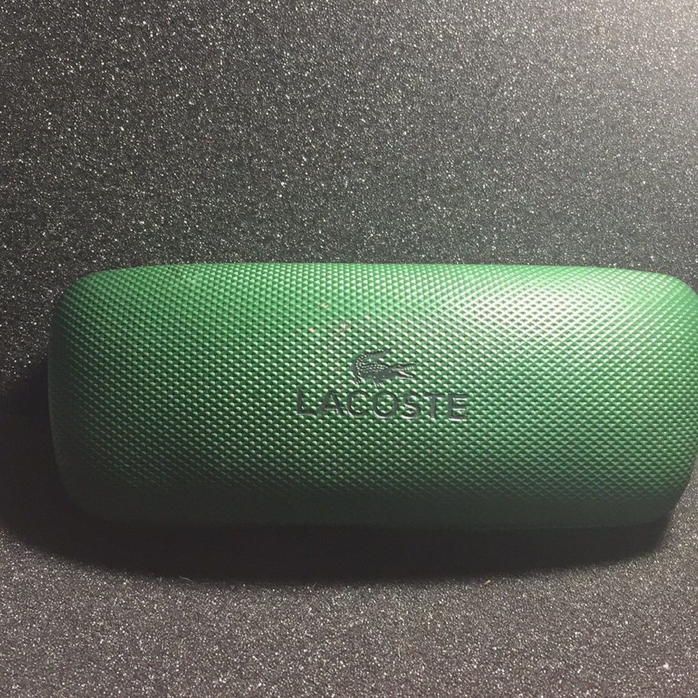 Lacoste eyeglass case